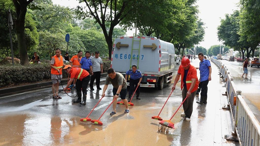 桂林已恢复供水、供电尚在恢复 沿江道路多数恢复通行