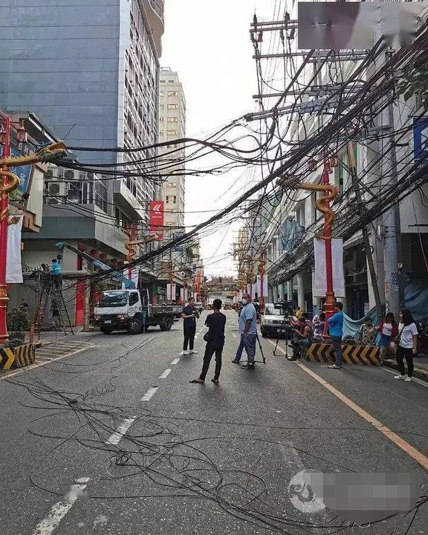 中国城又有电线被卡车拉断 网络中断