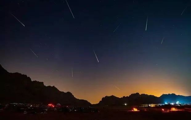 英仙座流星雨将照亮阿联酋夜空