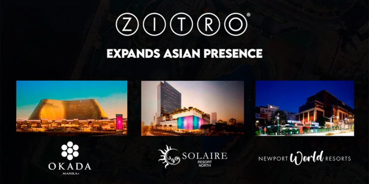 菲律宾 | Zitro着眼于亚洲市场，角子机游戏在马尼拉三家综合度假村上线