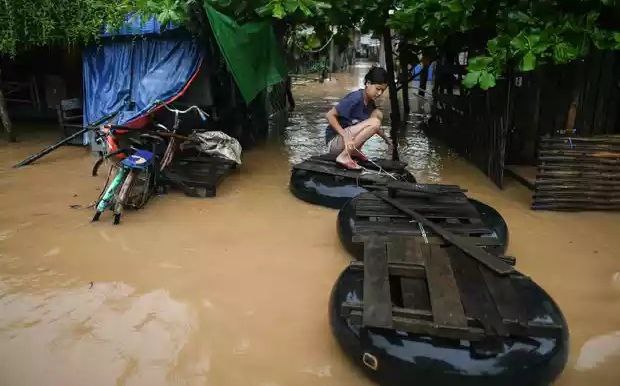 缅甸多地强降雨造成24人死亡